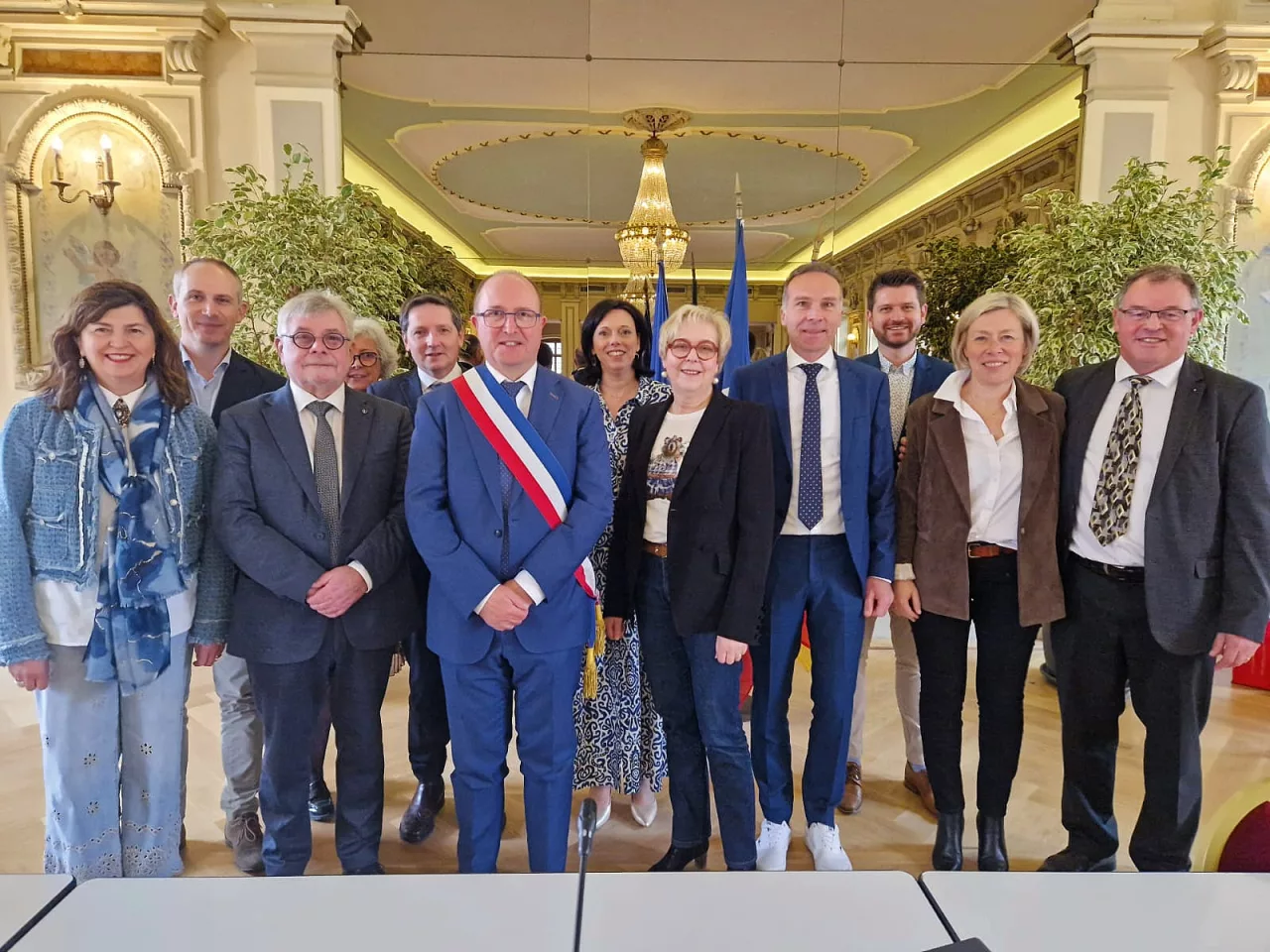 Photo de groupe des élus du conseil municipal
